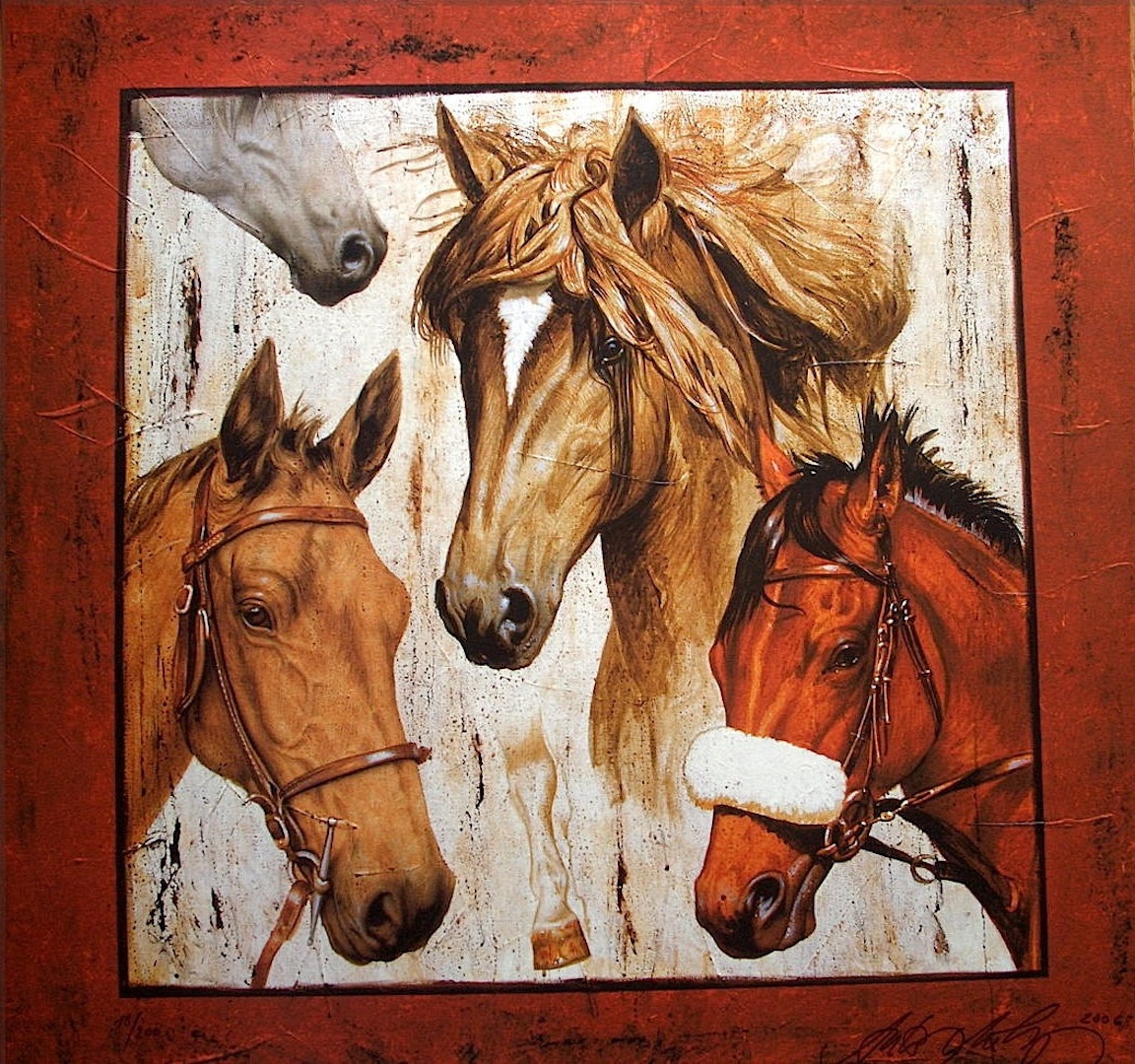 Passion Horses 68x68