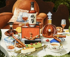 The Whiskies Sculpture 120 xw 100 cm 2025