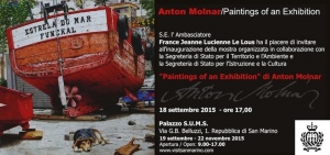 EXPOSITION  SAN MARINO   Palazzo S.U.M.S. 19.septembre - 22.novembre 2015